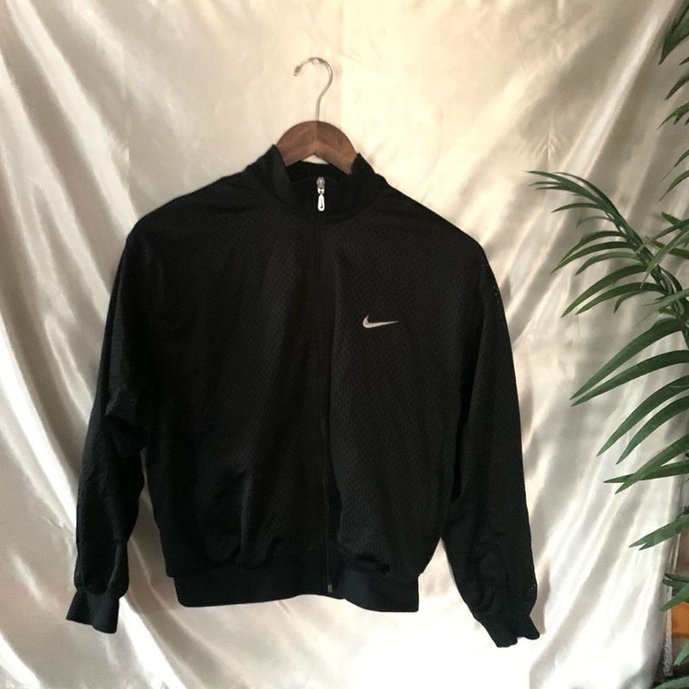 Vintage Nike Black Track Jacket